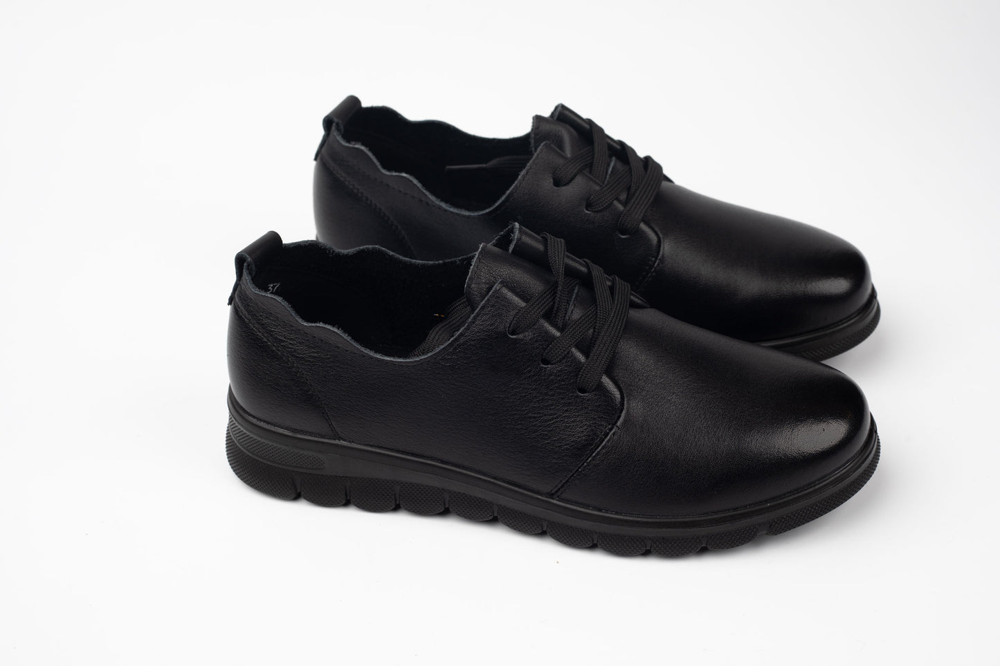 Pantofi din piele naturală FORMAZIONE 251072 N