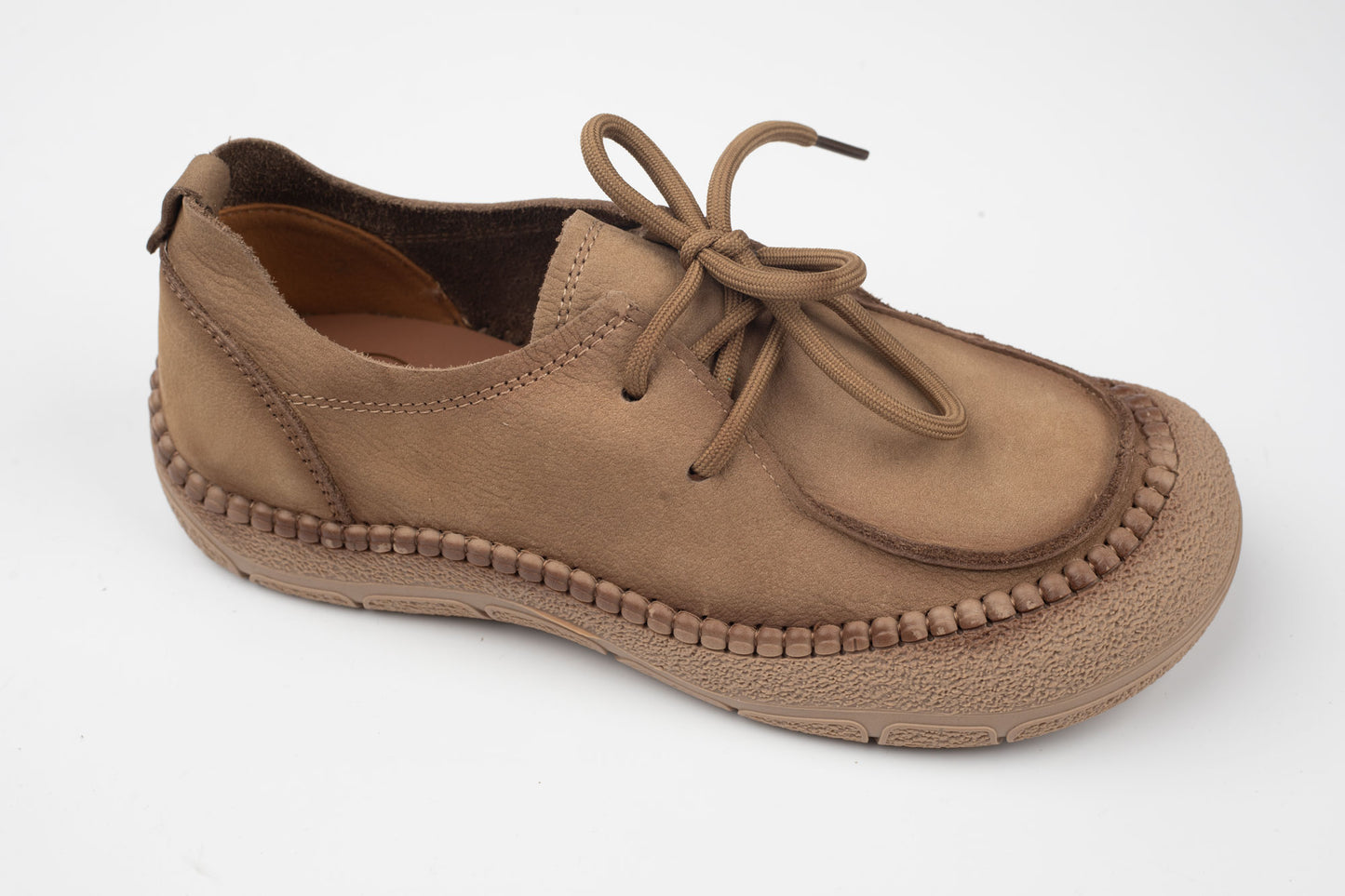 Pantofi din piele naturală FORMAZIONE 5169 APRICOT VEL