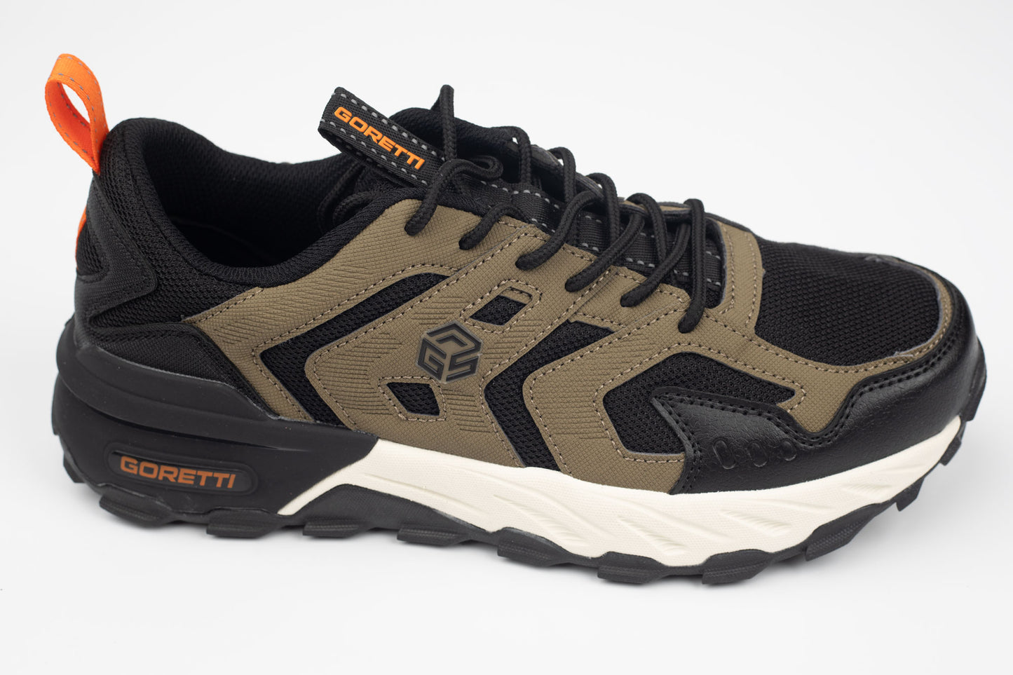 Adidași bărbați GORETTI 27688 Kaki