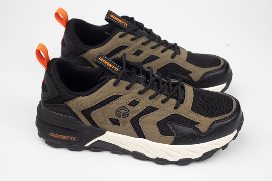 Adidași bărbați GORETTI 27688 Kaki