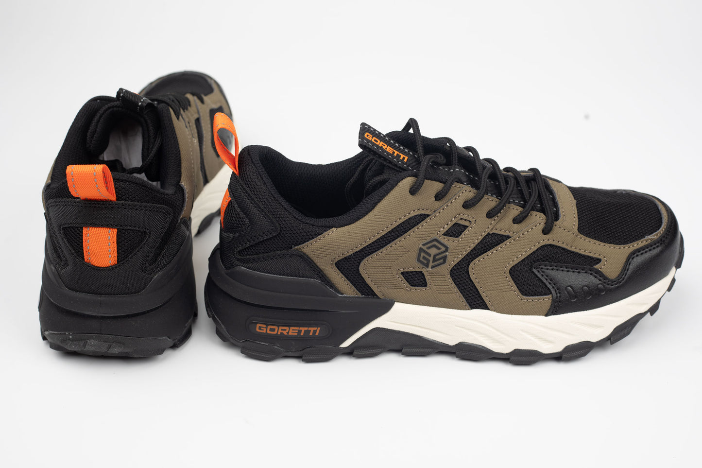 Adidași bărbați GORETTI 27688 Kaki