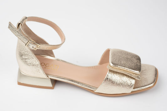 Sandale damă piele naturală DOGATI 1555 Auriu