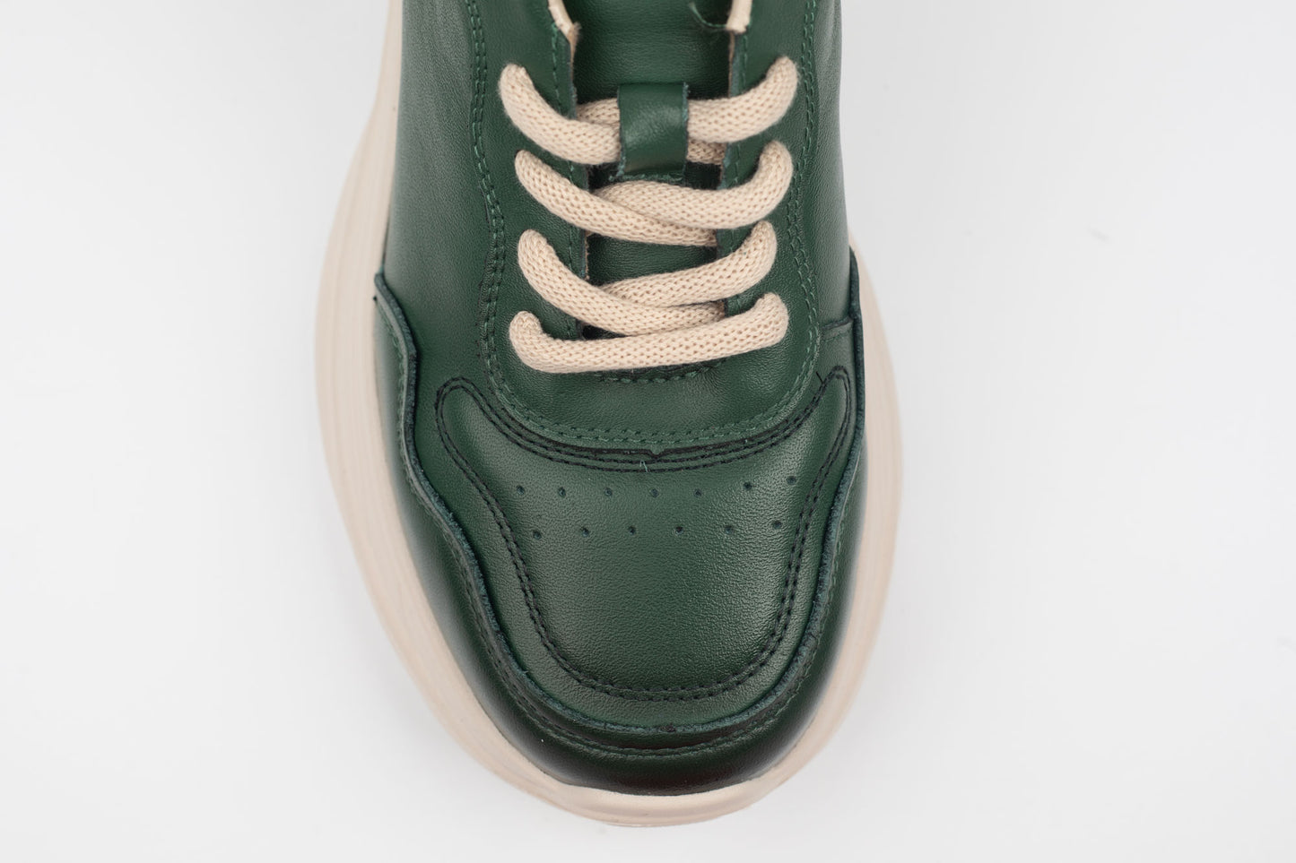 Adidași damă piele naturală FRANCO GERERDO 10786 Verde