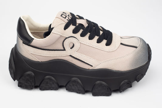 Adidași damă piele naturală FRANCO GERERDO 9802 Grey