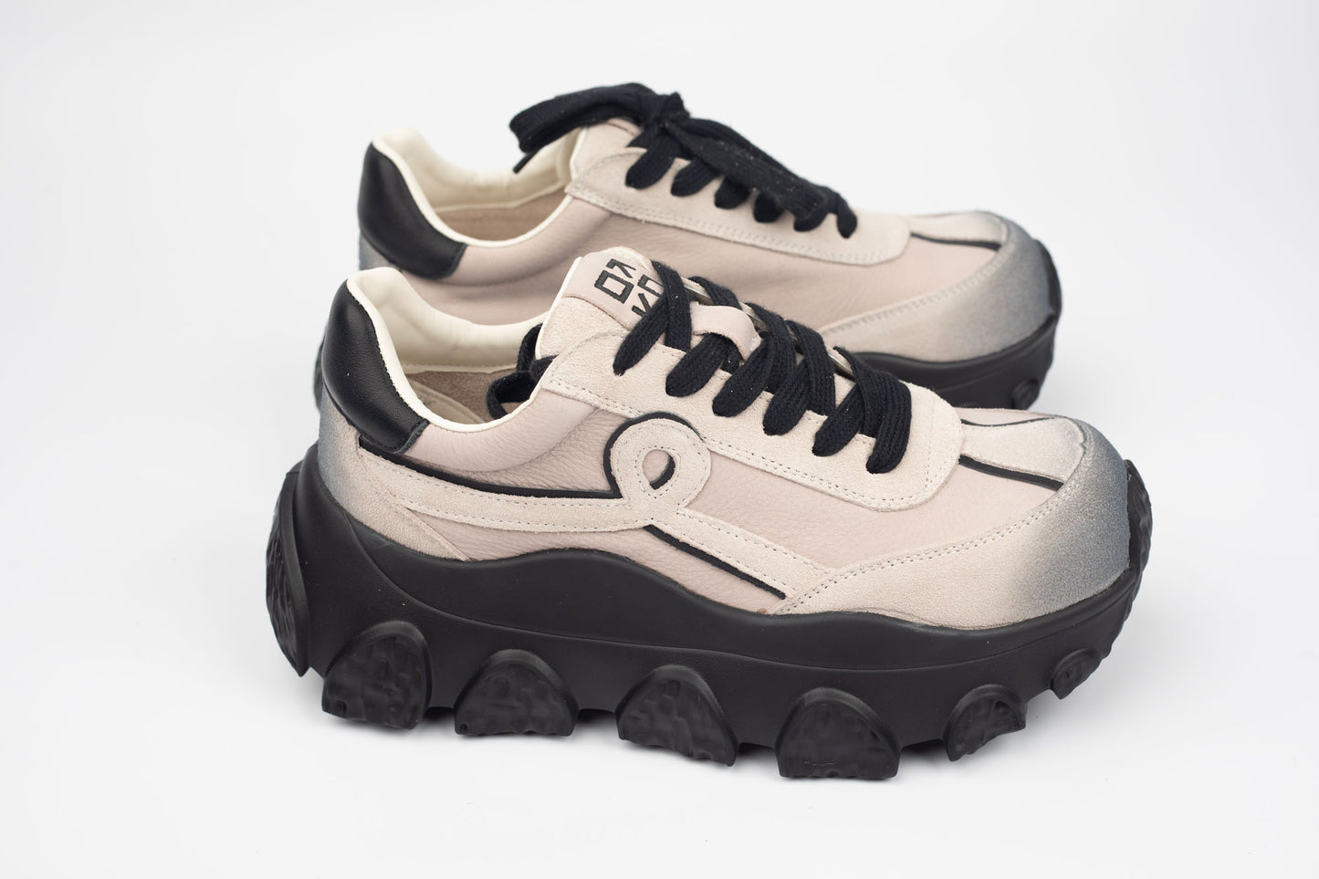 Adidași damă piele naturală FRANCO GERERDO 9802 Grey