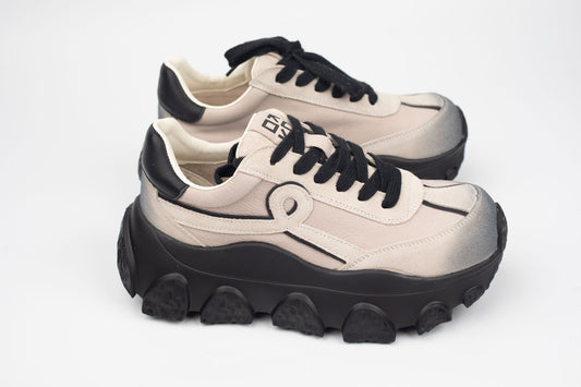 Adidași damă piele naturală FRANCO GERERDO 9802 Grey
