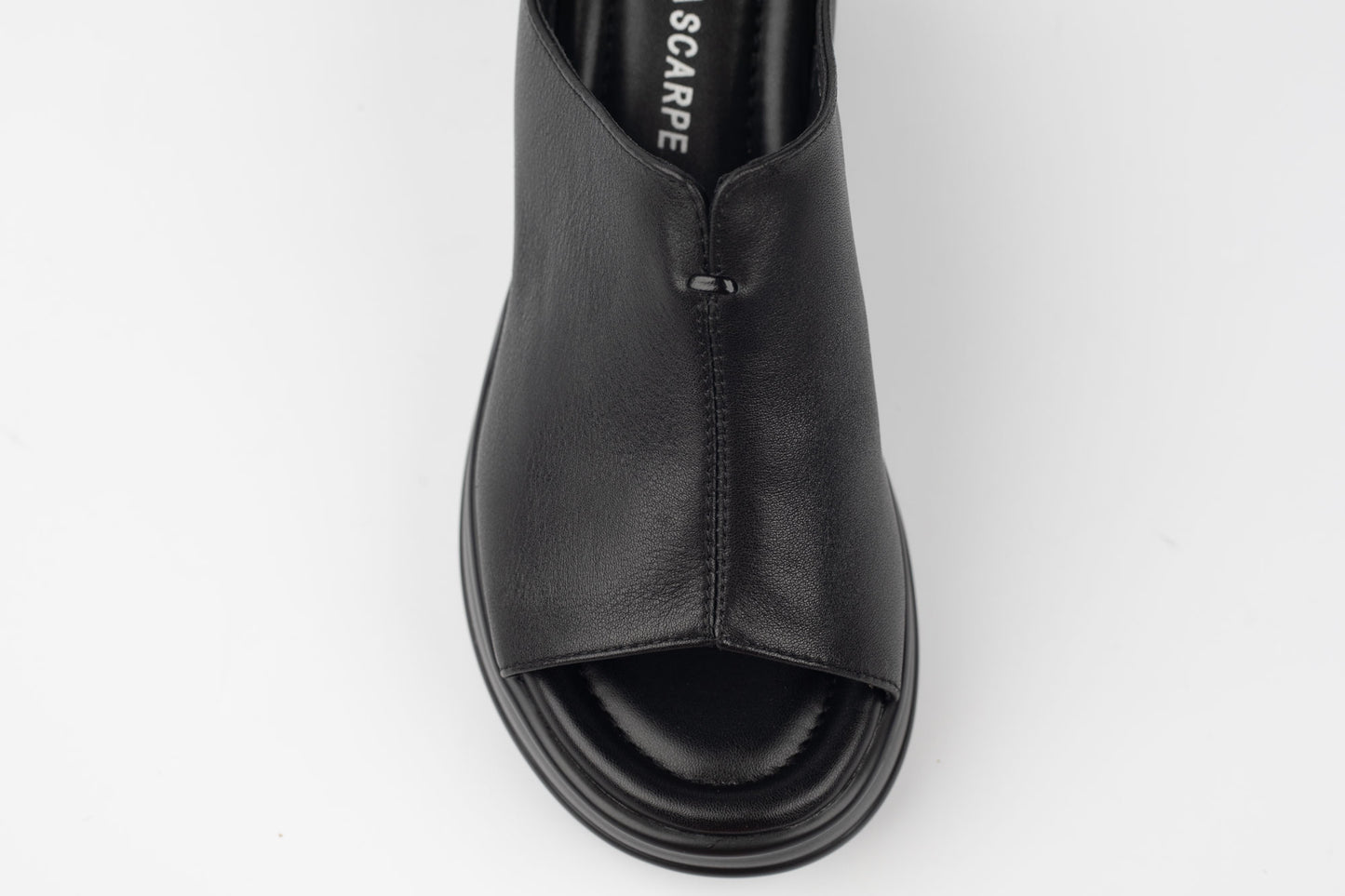 Saboți damă piele naturală BETINA 52115 Negru