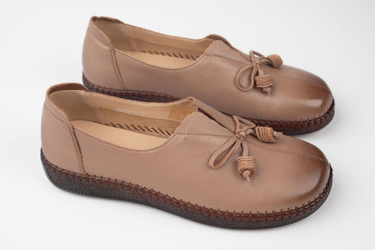 Pantofi damă piele naturală BETINA 68703 Bej