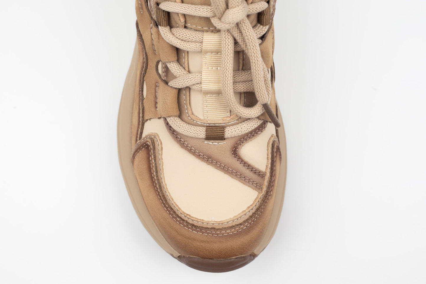 Adidași damă piele naturală FRANCO GERERDO 1572105 Apricot
