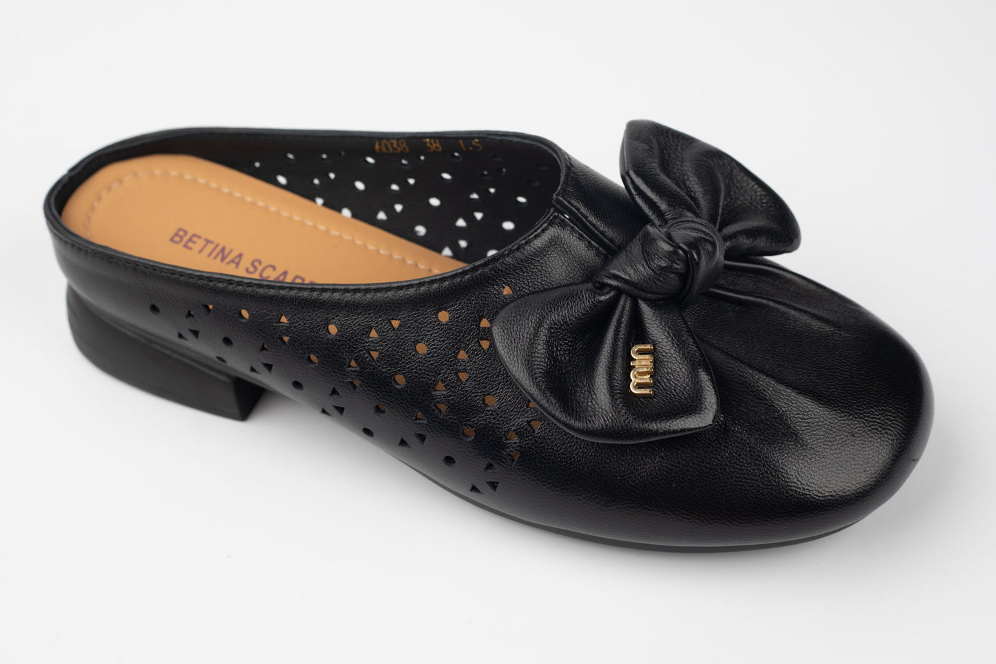 Saboți damă piele naturală BETINA 6038-2 N