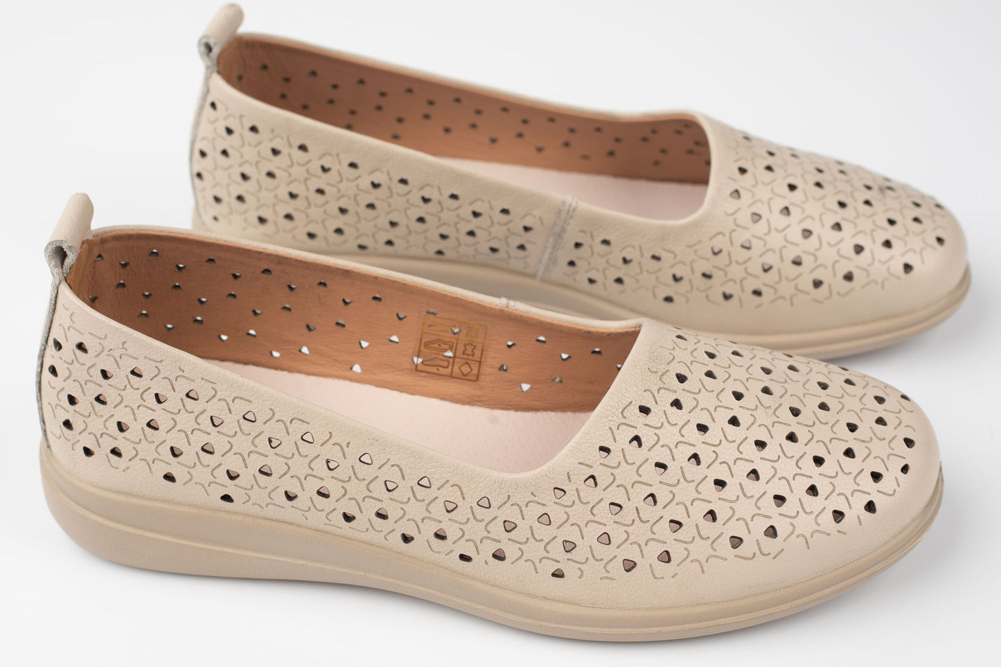 Pantofi dama piele naturală BETINA 23951 BEJ