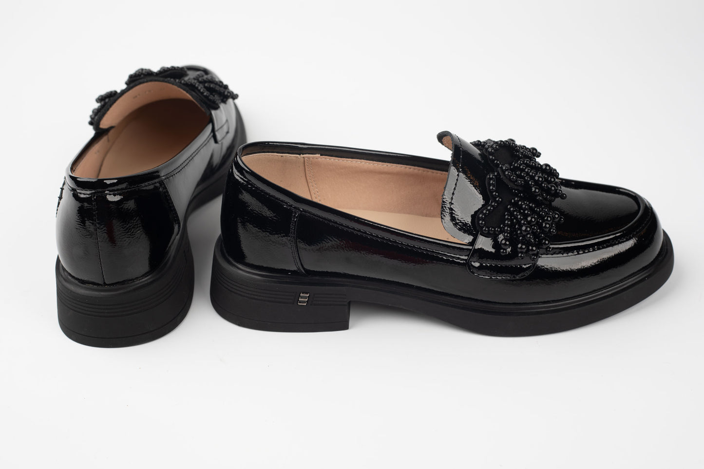 Pantofi damă piele naturală lăcuită BETINA MEL 218 N L