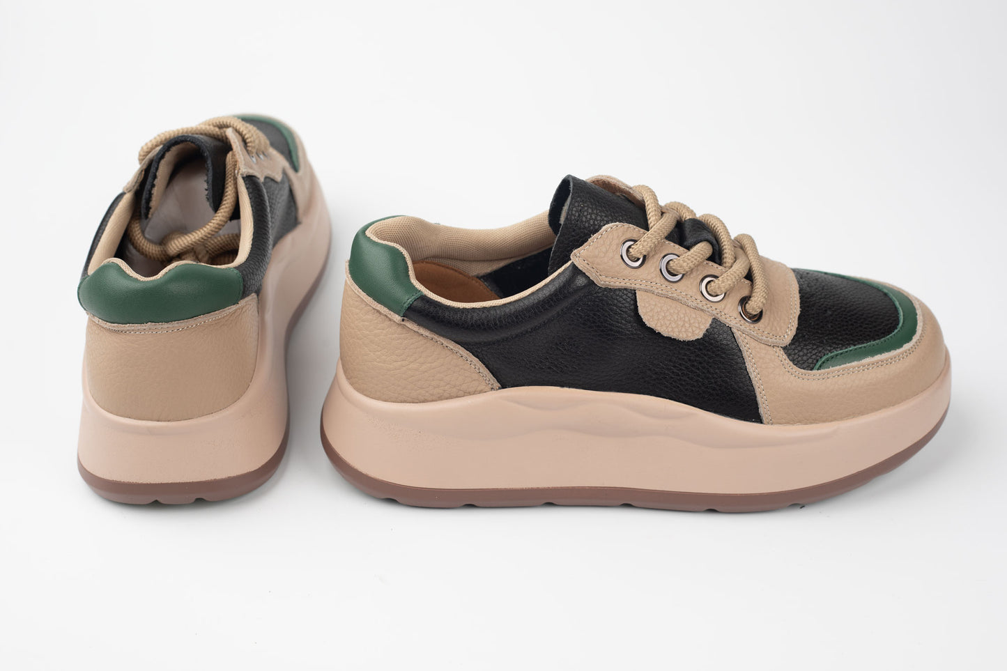 Adidași damă piele naturală Betina 6292 N bej