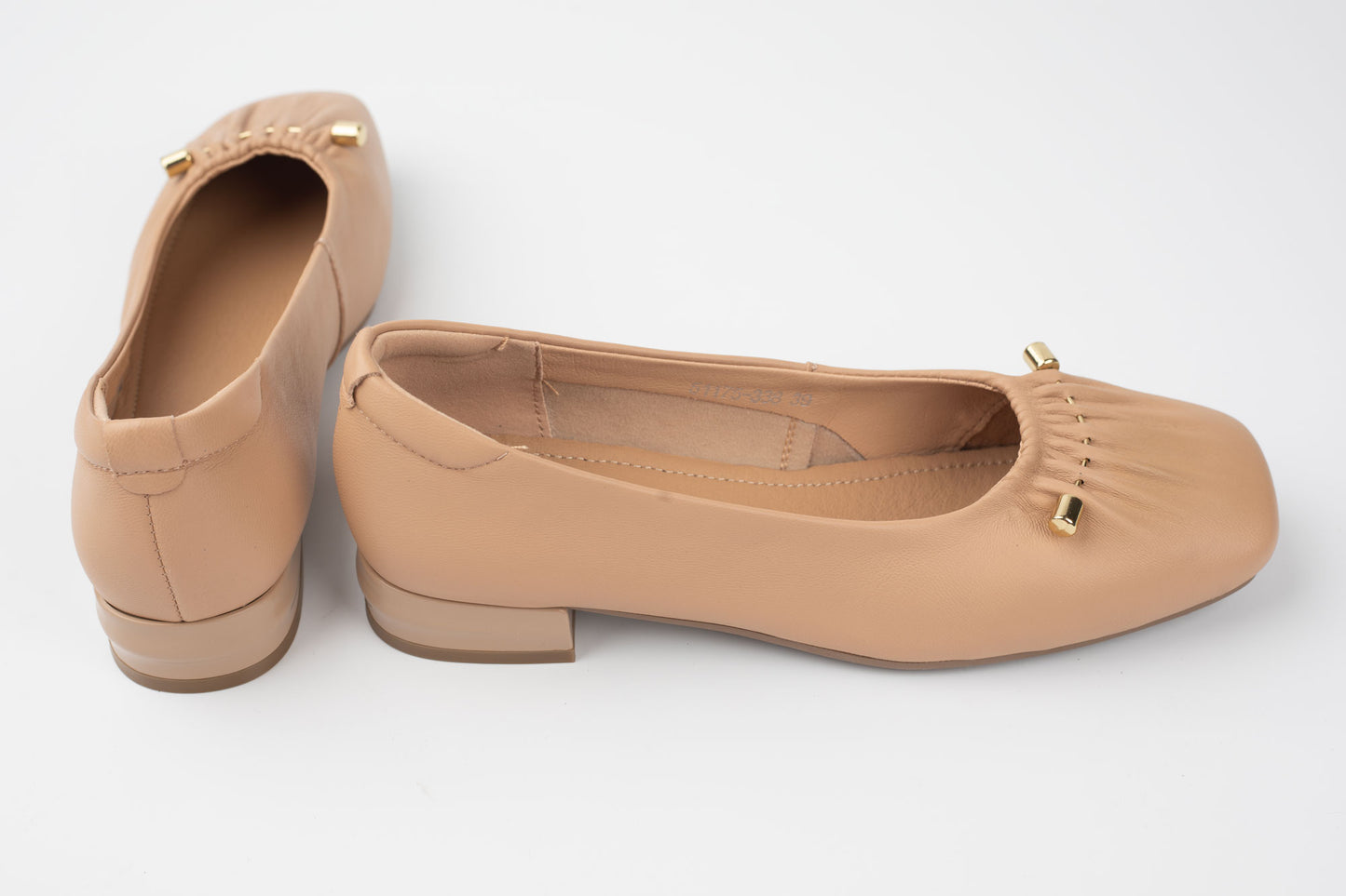Pantofi damă piele naturală BETINA 51175 Khaki