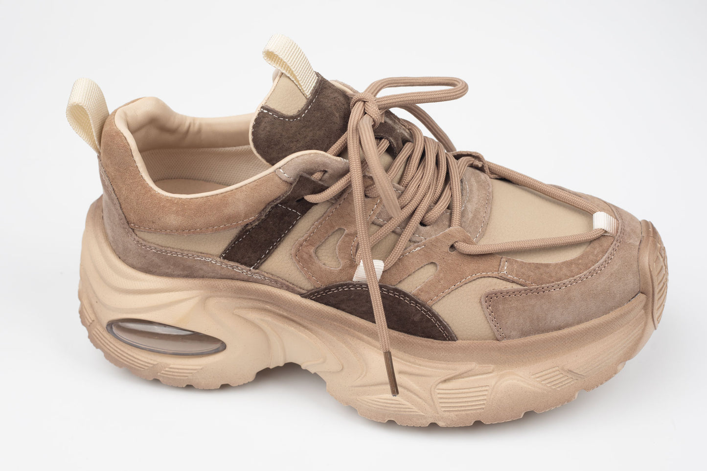 Adidași damă piele naturală FRANCO GERARDO 2122 Apricot