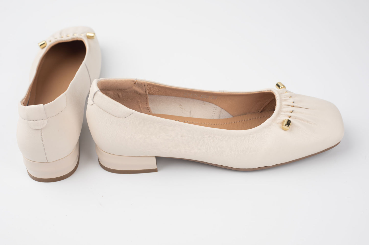 Pantofi damă piele naturală BETINA 51175 Bej