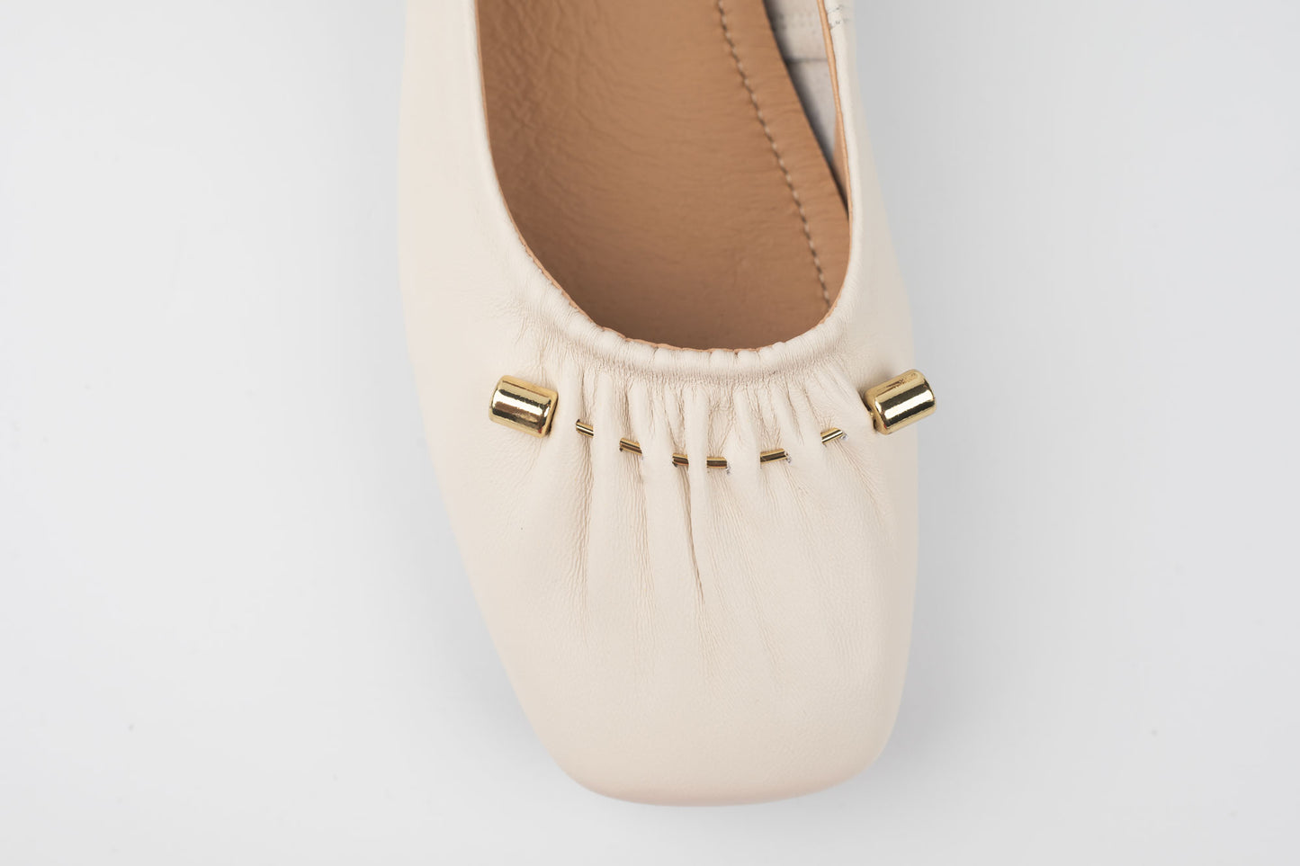 Pantofi damă piele naturală BETINA 51175 Bej