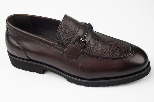 Pantofi bărbați piele naturală JOHAN K-179 Maro