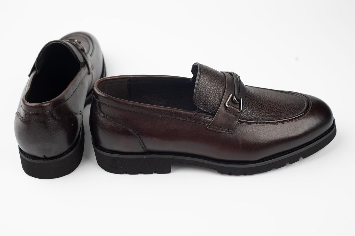 Pantofi bărbați piele naturală JOHAN K-179 Maro