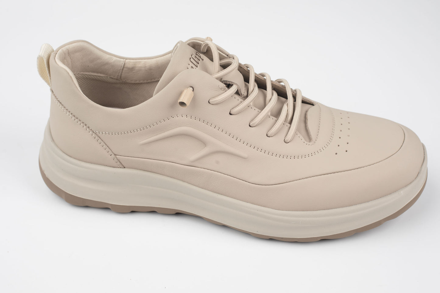 Adidași unisex piele naturală FILLIPO 2530-5 Bej