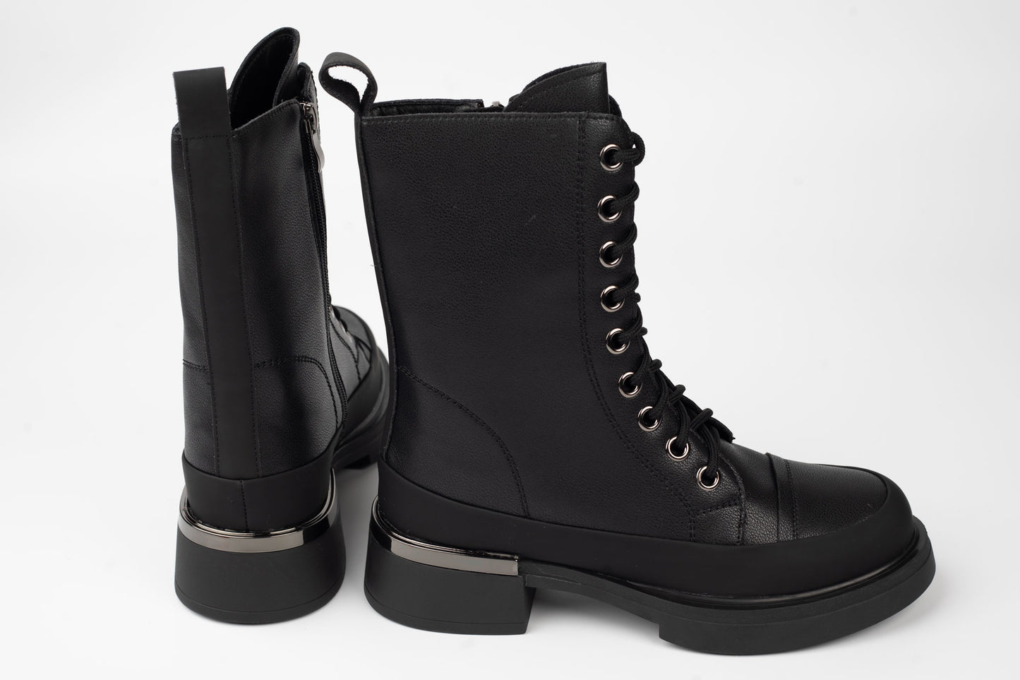 Women's boots made of genuine leather ANNA VIOTI 38464 N box