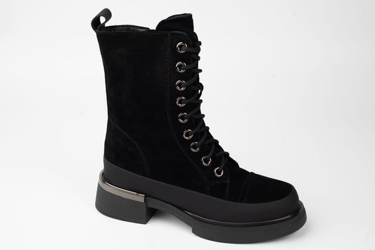 Women's boots made of genuine leather ANNA VIOTI 38464 N vel