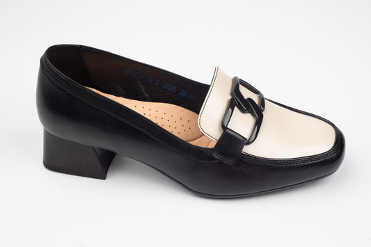 Pantofi damă piele naturală PULSO 1377 N bej XXL