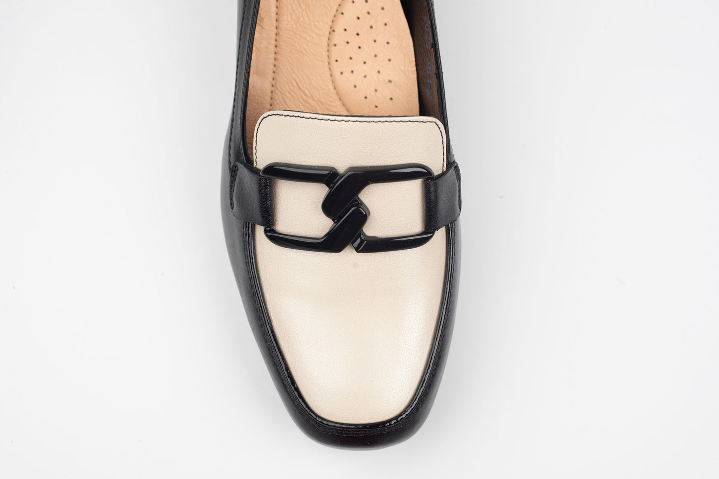 Pantofi damă piele naturală PULSO 1377 N bej XXL