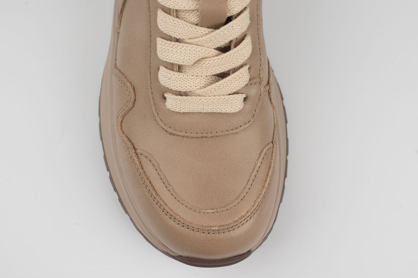 Adidași damă piele naturală FRANCO GERERDO 2605 Apricot