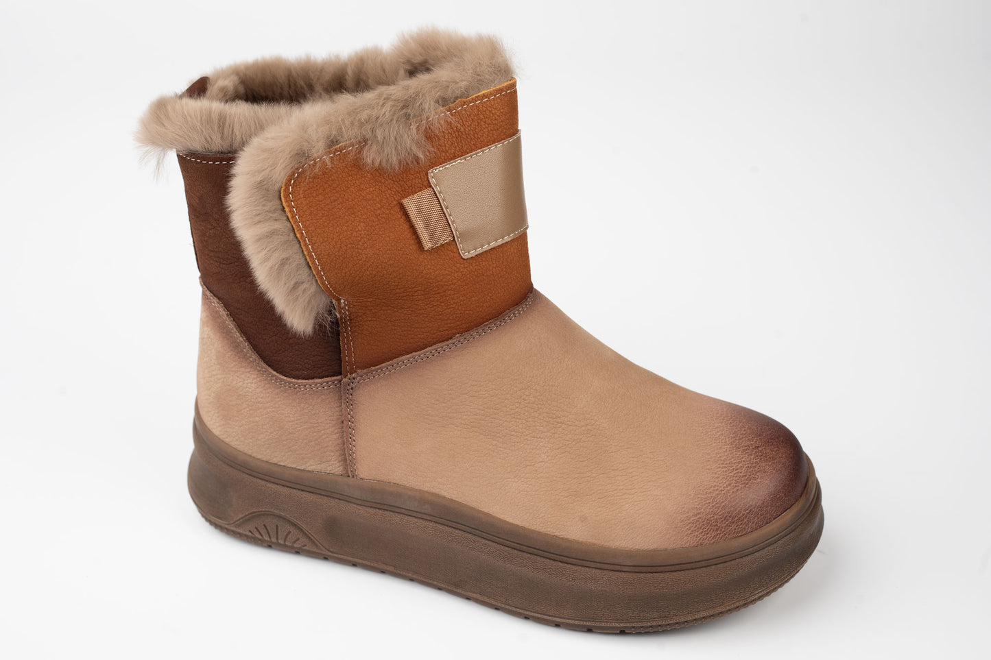 Women's genuine leather boots FRANCO GERARDO 9981 Grey