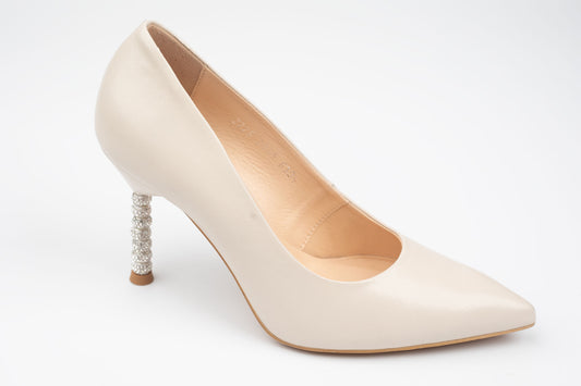 Pantofi damă piele naturală KORDEL 2985 Crem