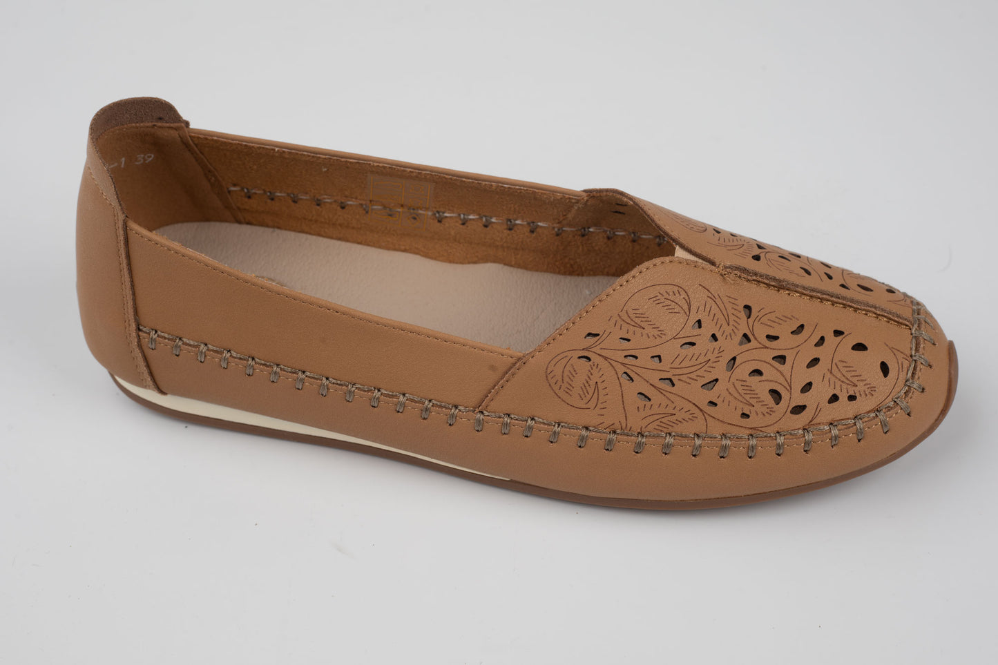 Pantofi damă piele naturală FORMAZIONE 5001-1 Maro