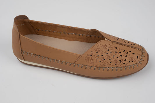 Pantofi damă piele naturală FORMAZIONE 5001-1 Maro