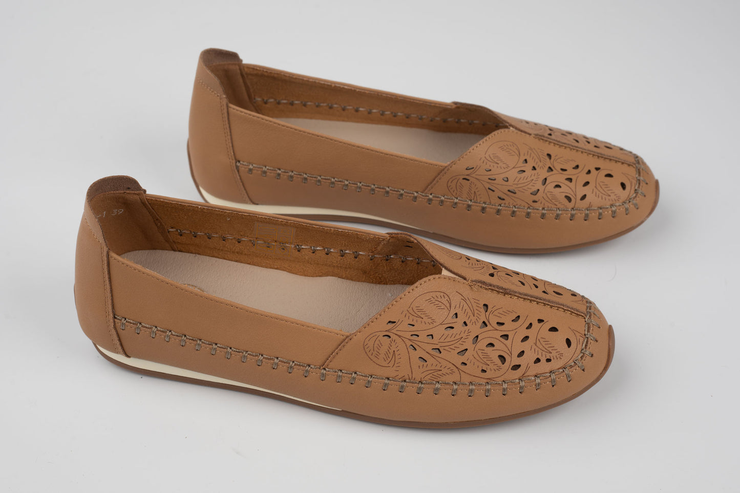 Pantofi damă piele naturală FORMAZIONE 5001-1 Maro