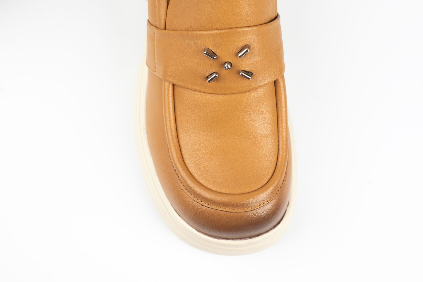 Pantofi damă piele naturală FORMAZIONE 10828 Galben
