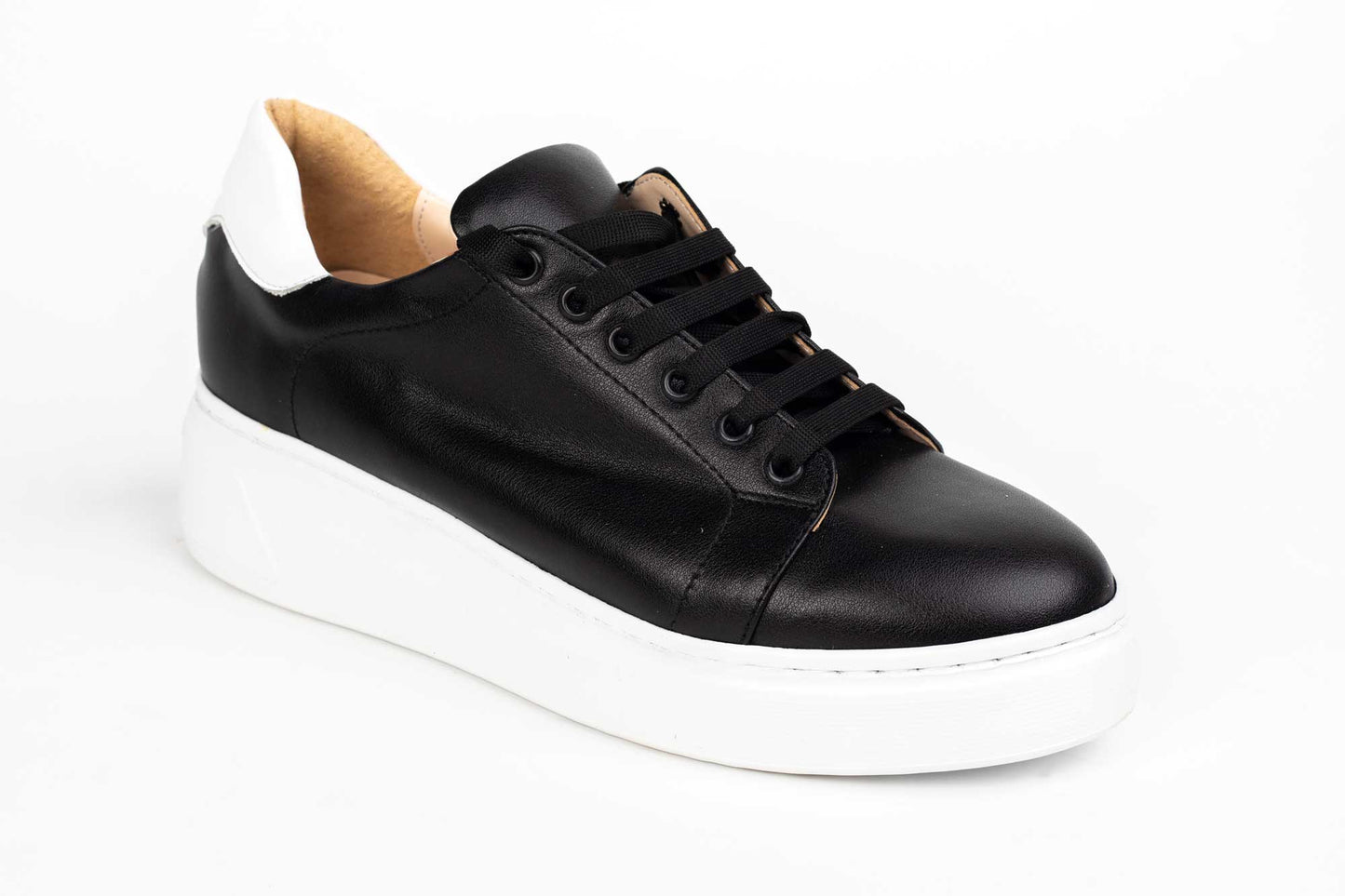 Women's shoes natural leather PERLA 1992 black