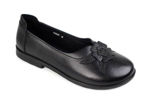 Pantofi dama casual piele naturala FORMAZIONE 203 negru