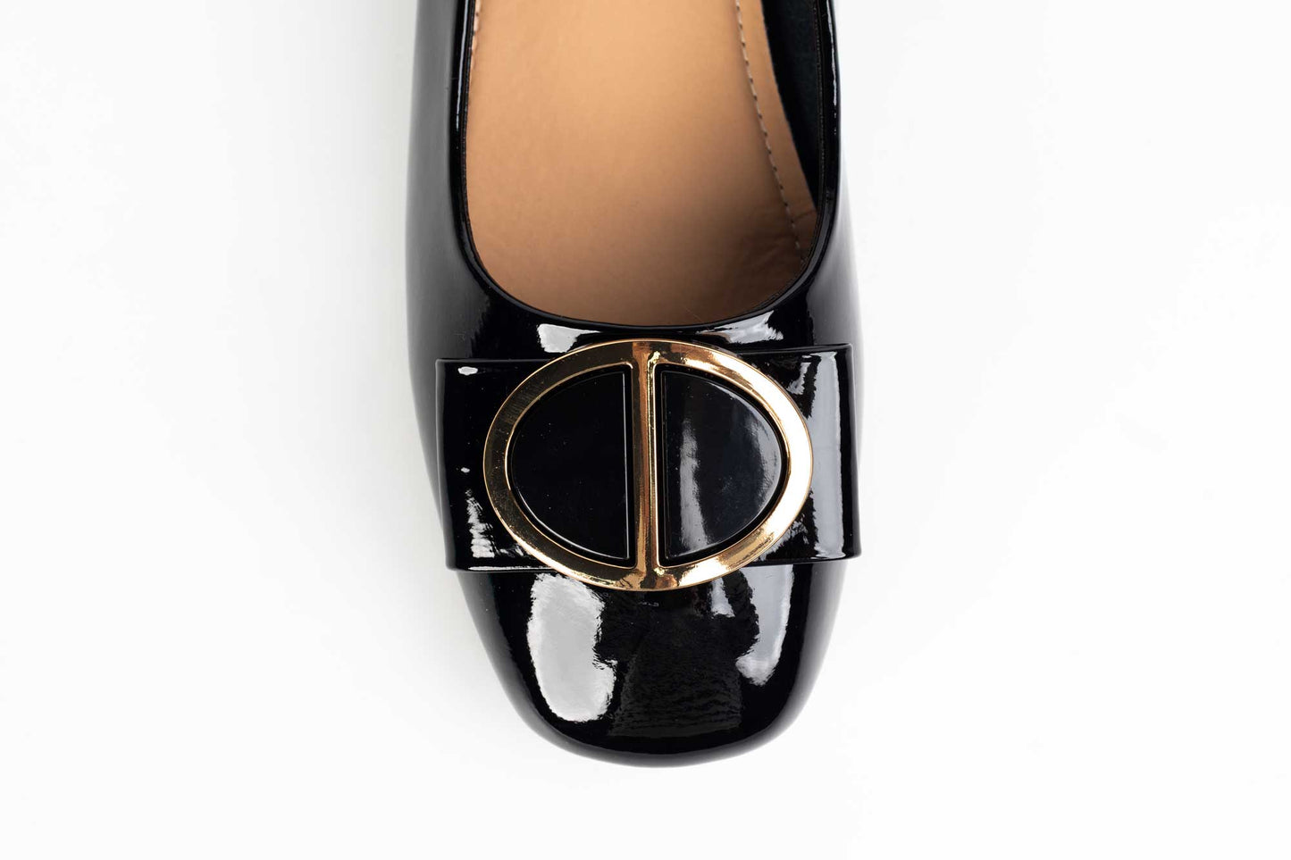 Women's casual shoes, natural leather, FORMAZIONE 377, black patent leather