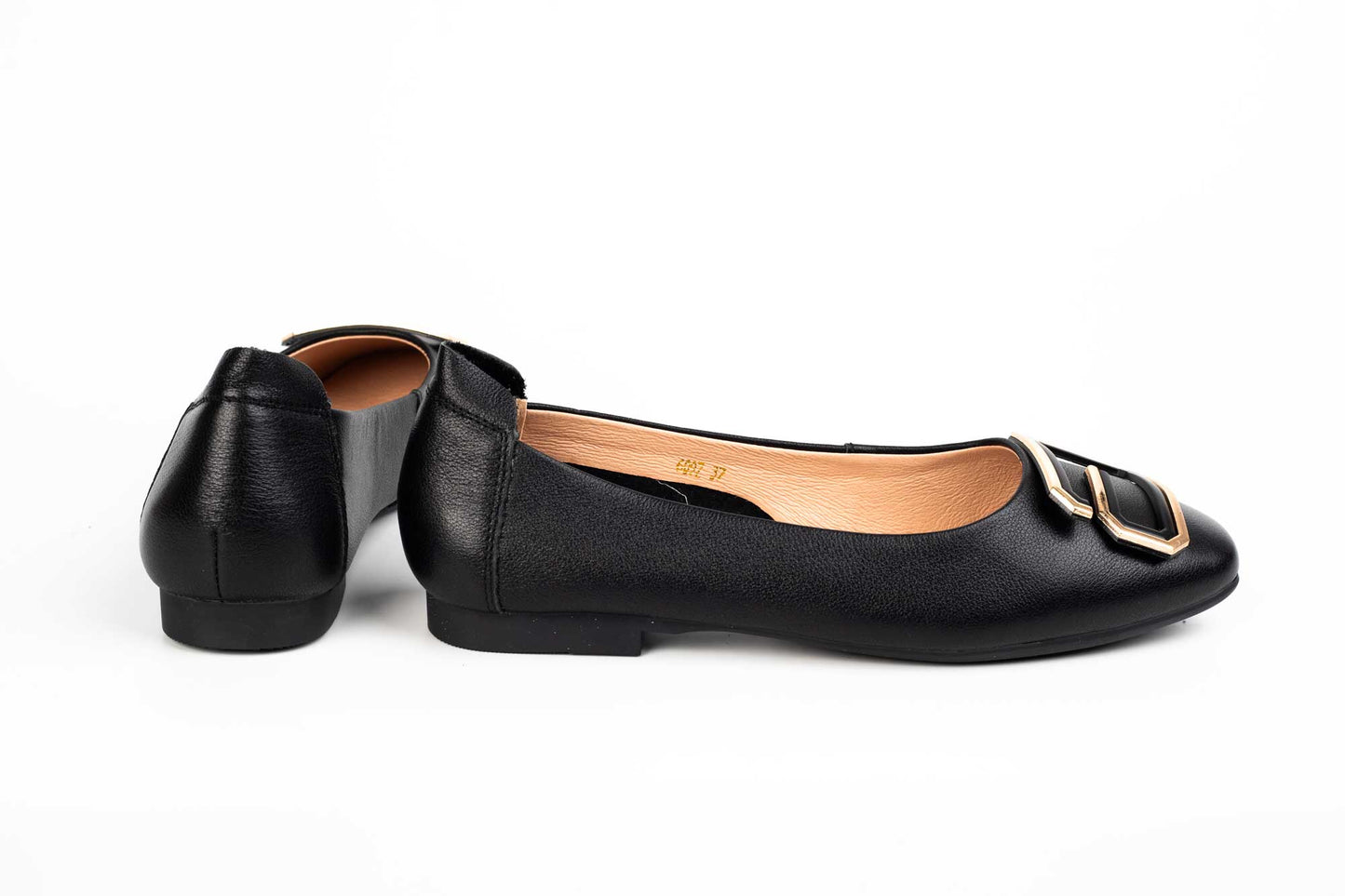 Pantofi dama casual piele naturala FORMAZIONE 6097 negru