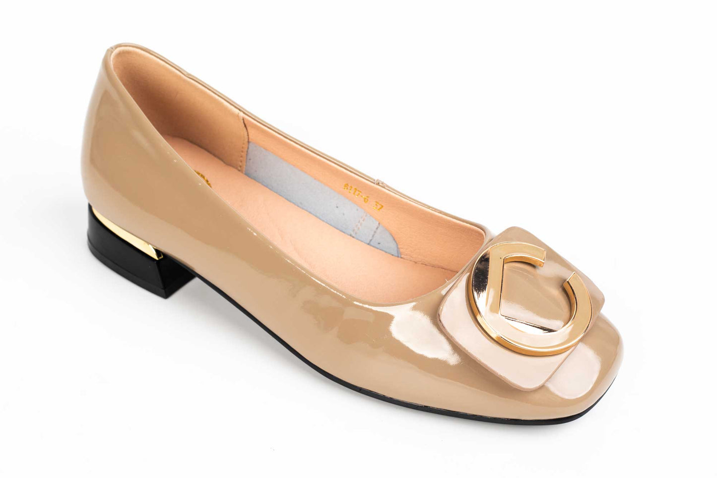 Women's casual shoes made of genuine leather FORMAZIONE 8117 grey