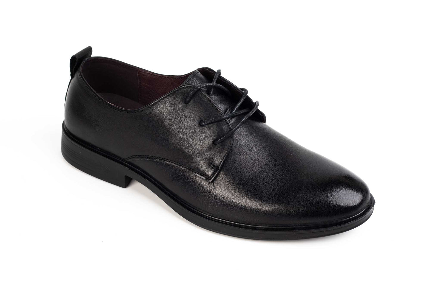 Men's casual shoes genuine leather MELS 8060 black