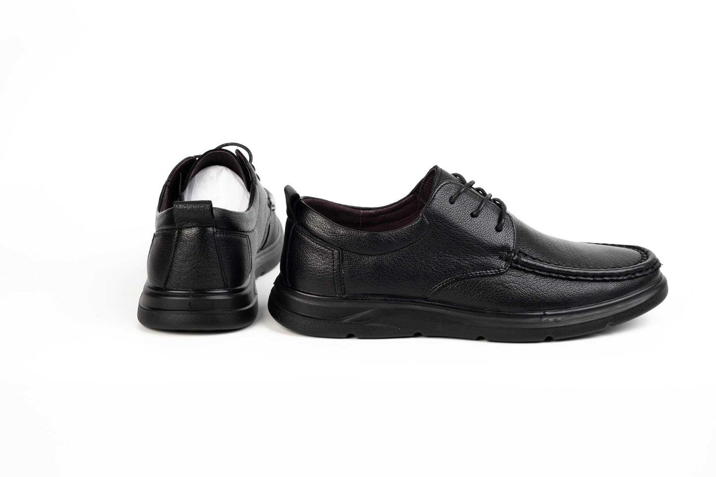 Men's genuine leather shoes MELS 937915 Black