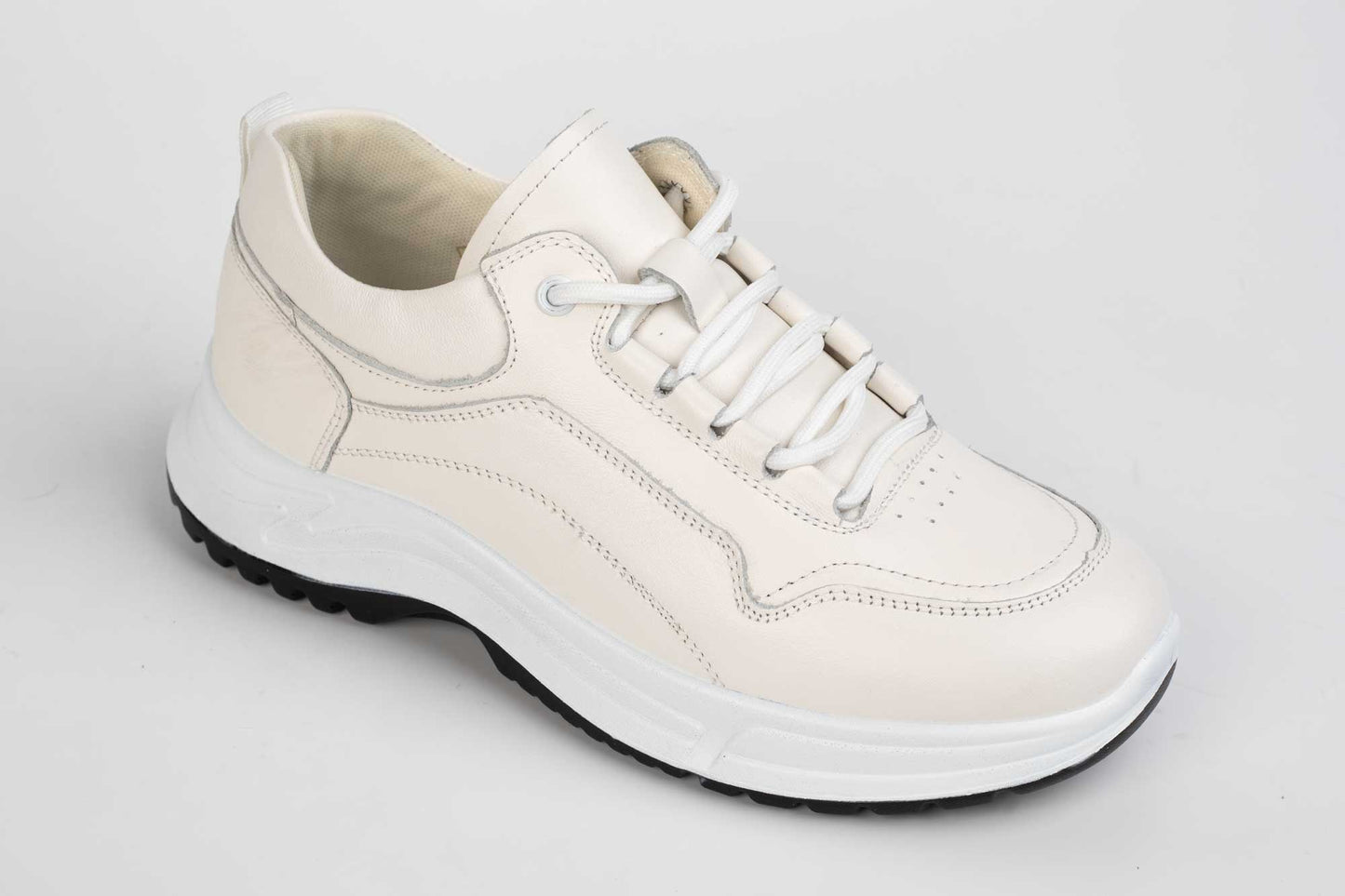 Pantofi dama casual piele naturala FORMAZIONE 503 Crem