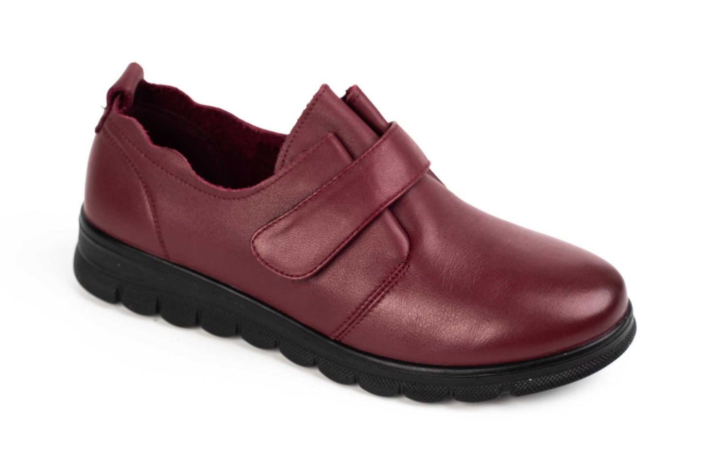 Women's genuine leather shoes FORMAZIONE 074 Bordeaux
