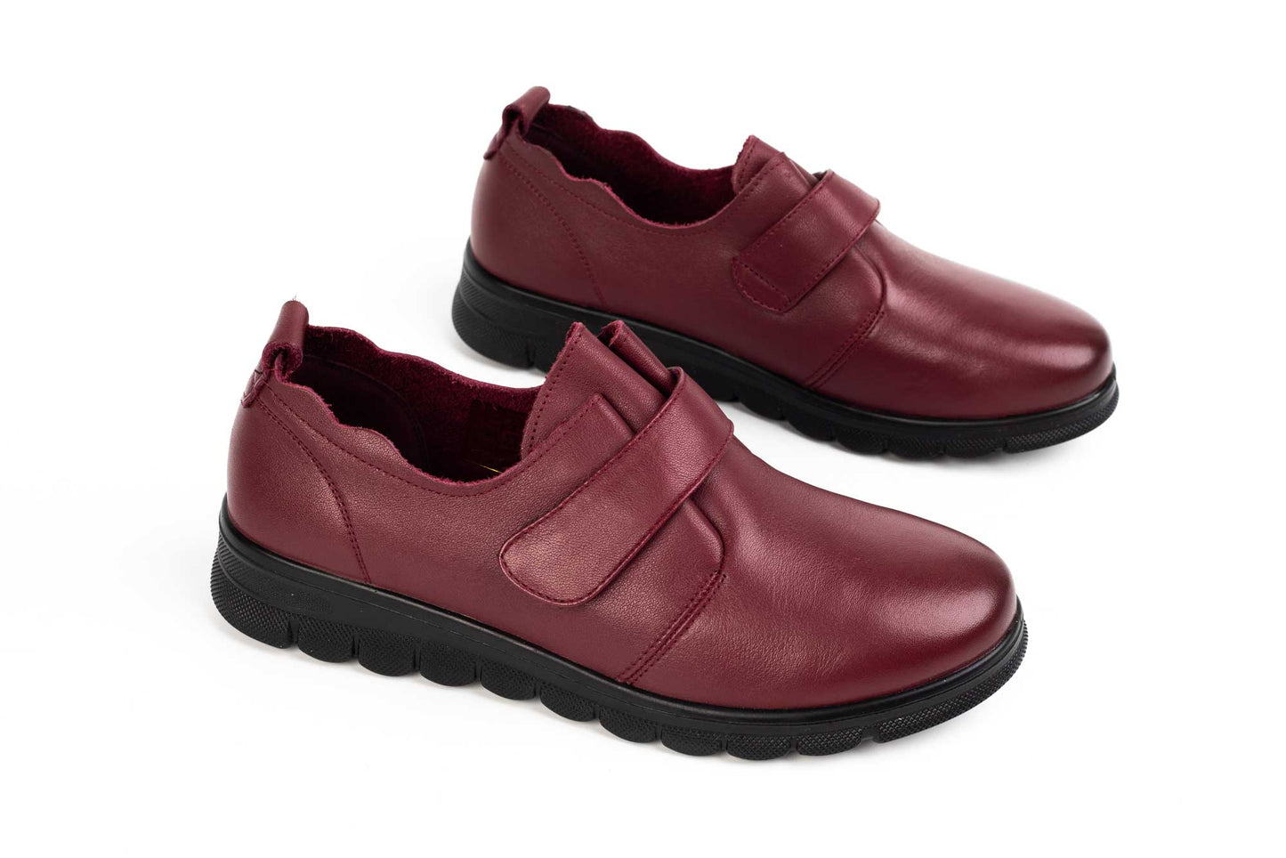 Women's genuine leather shoes FORMAZIONE 074 Bordeaux