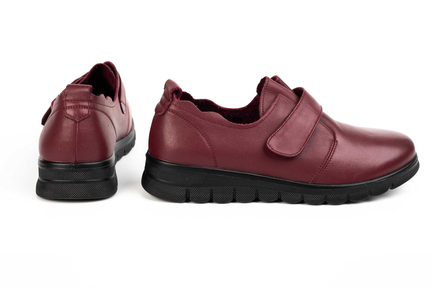 Women's genuine leather shoes FORMAZIONE 074 Bordeaux