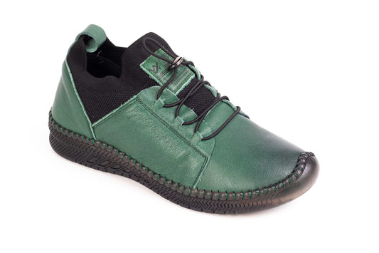 Pantofi dama casual piele naturala FORMAZIONE 2051 Verde