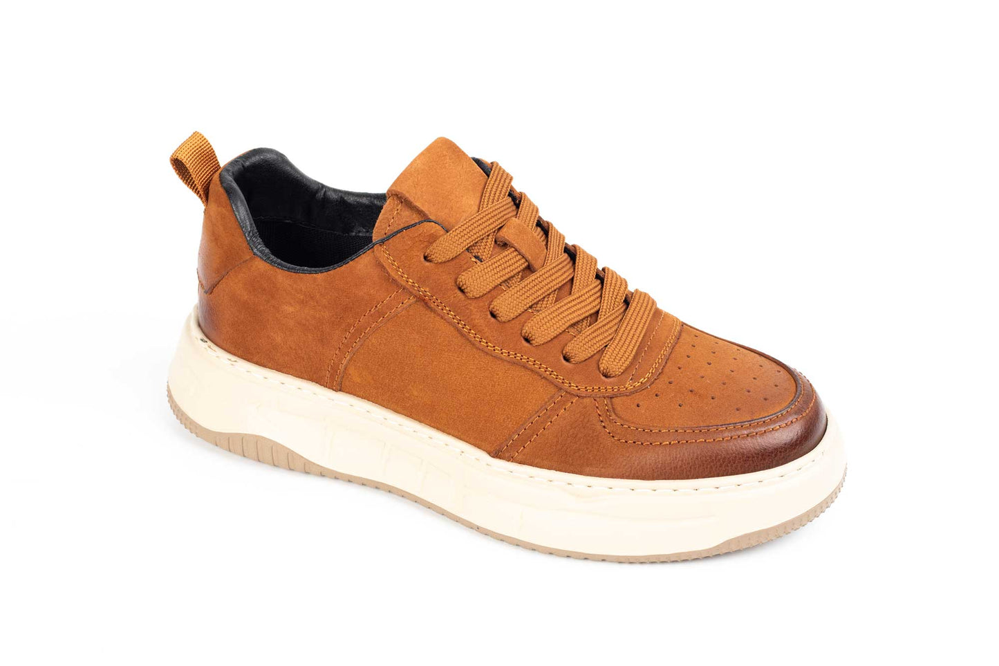 Men's genuine leather shoes MELS 8268 Taupe