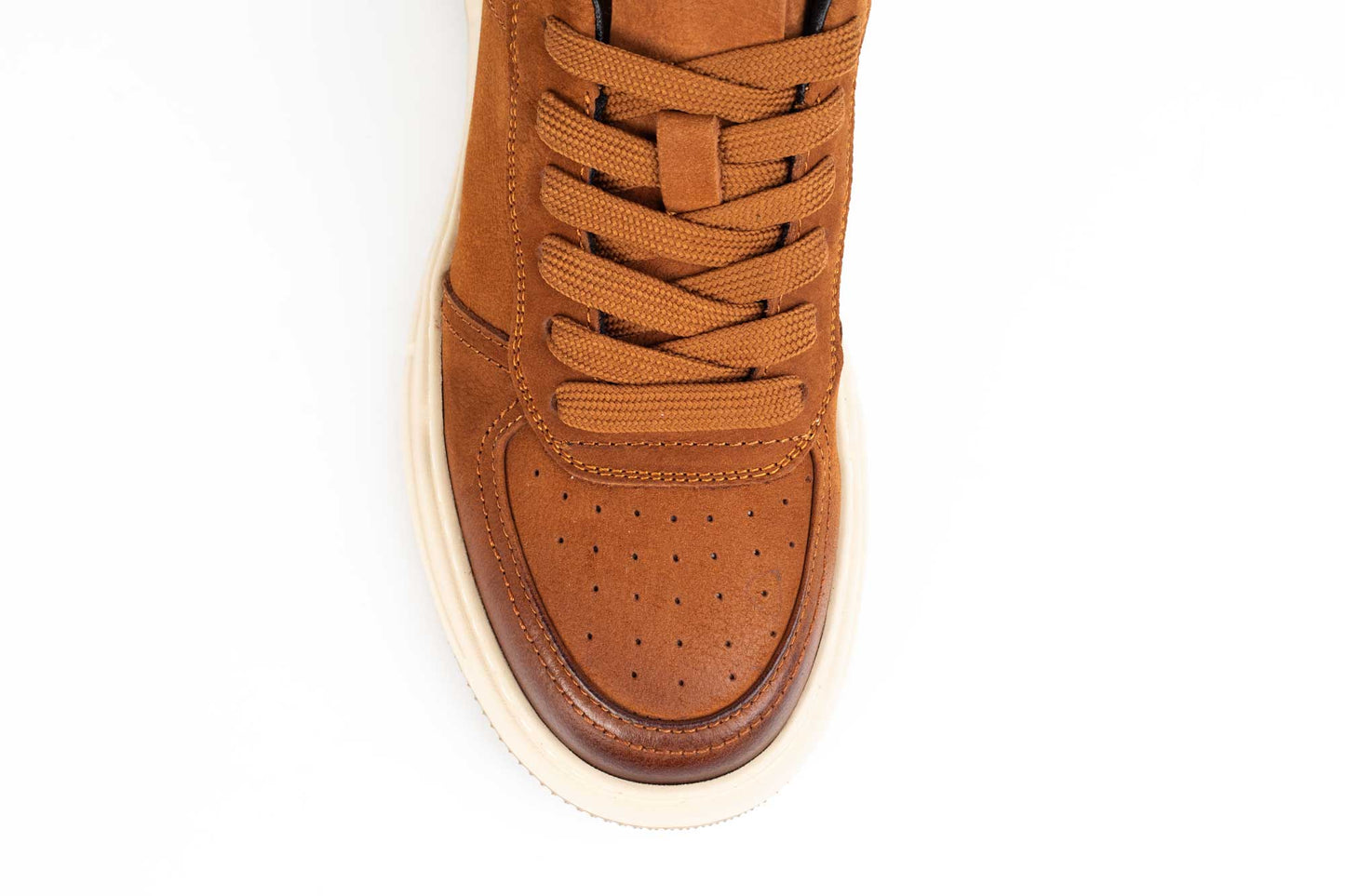 Men's genuine leather shoes MELS 8268 Taupe