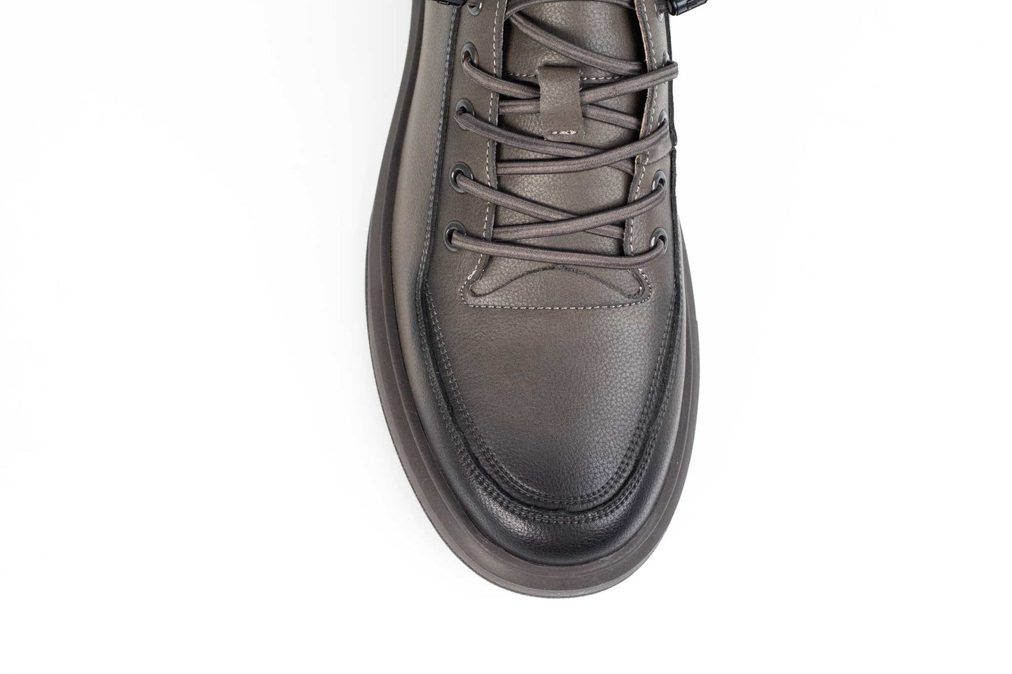 Men's genuine leather shoes MELS 22513 Grey